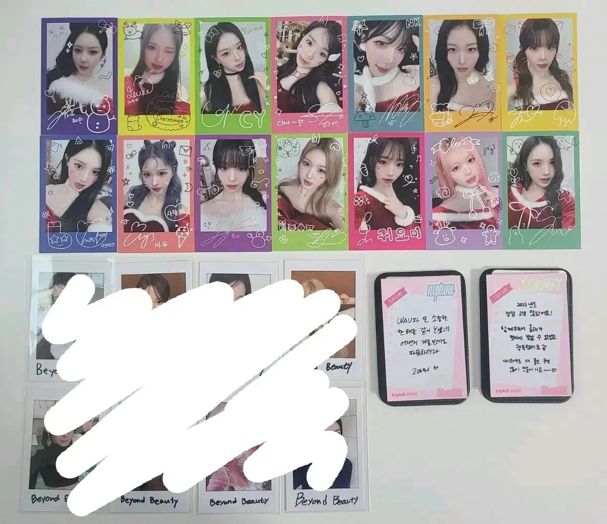 에버라인 tripleS EVERLINE POPUP MD 購入特典 トレカ コンプ